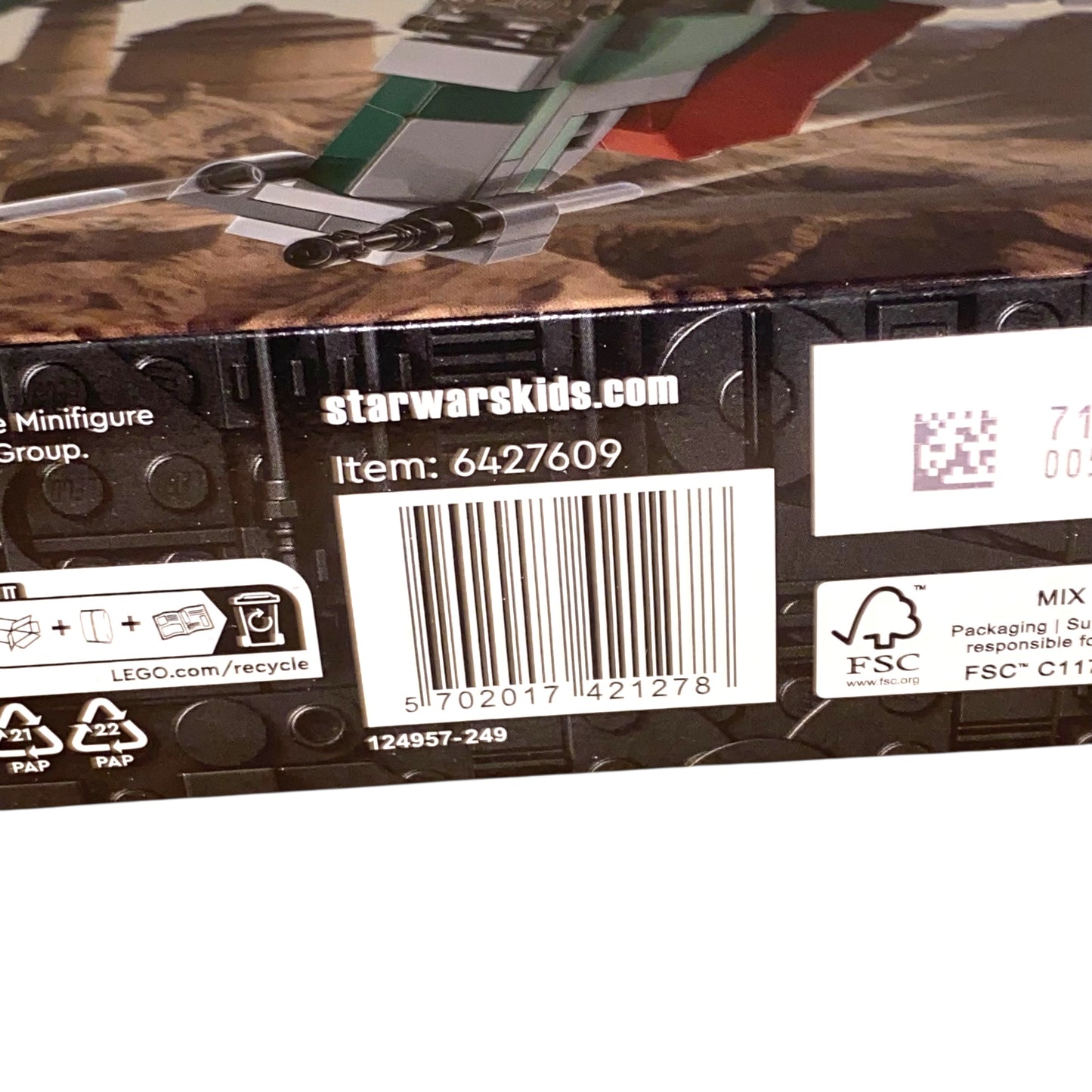 LEGO 75344 Star Wars – Boba Fetts Starship Microfighter Mandalorian Set NEU