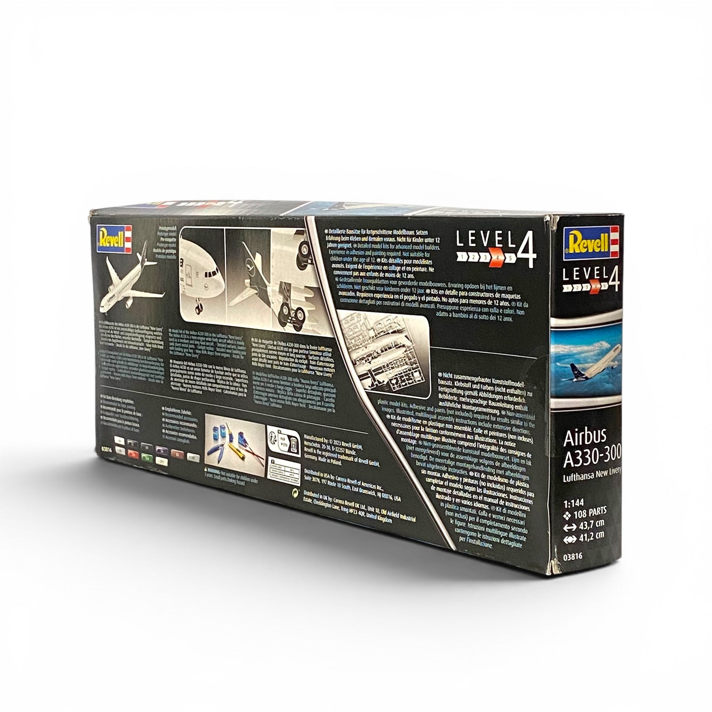 Revell Airbus A330-300 Bausatz – Detailgetreues Modell für Flugzeugliebhaber