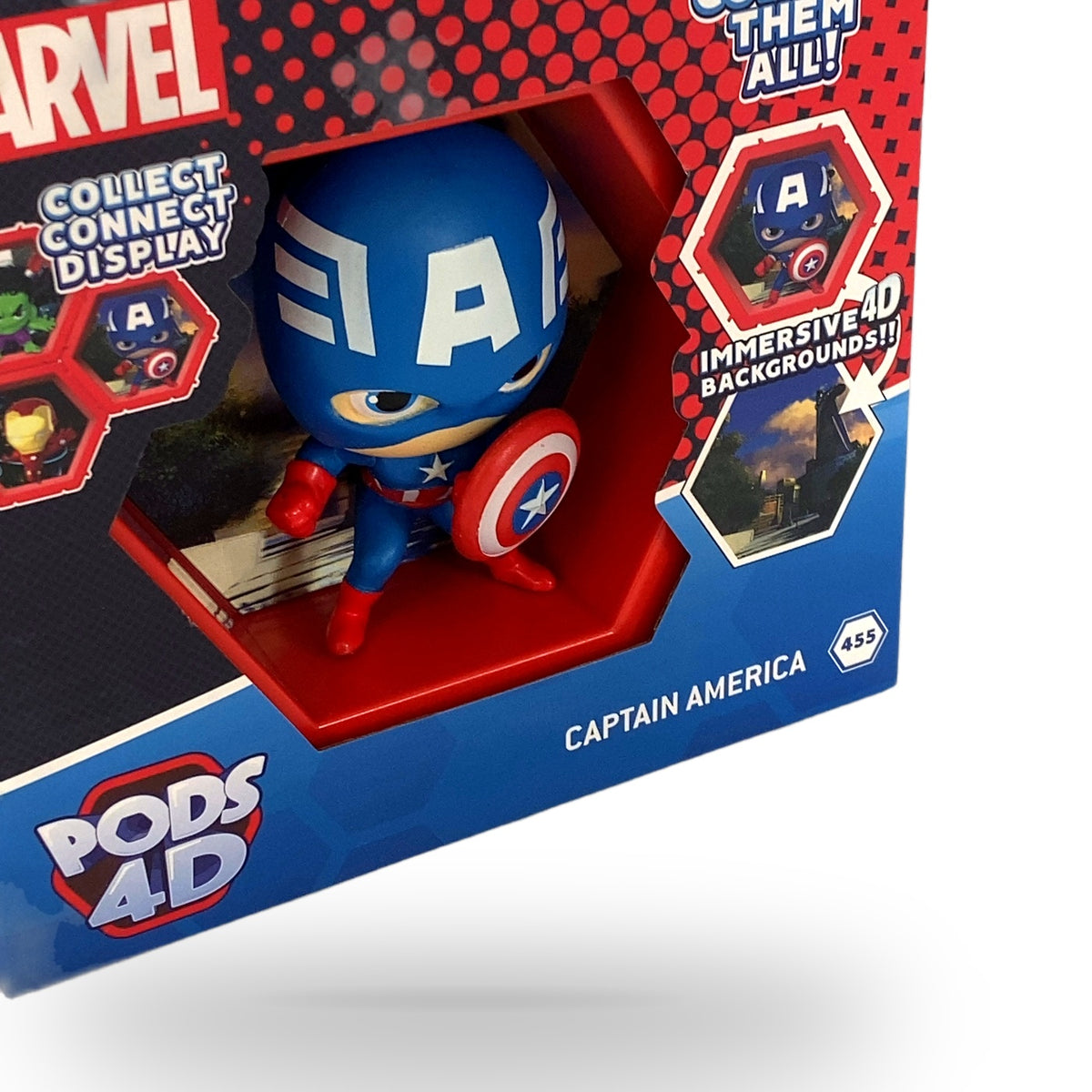 PODS 4D Marvel Figuren – 4D Captain America
