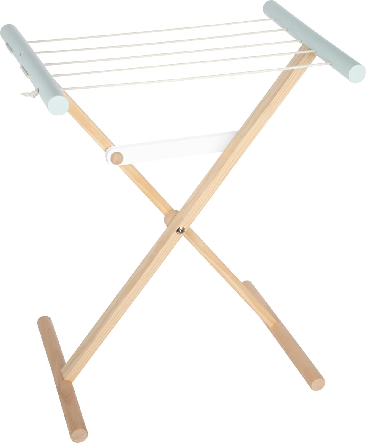 small Foot Wäscheständer – klappbar, aus Holz, für Kinder