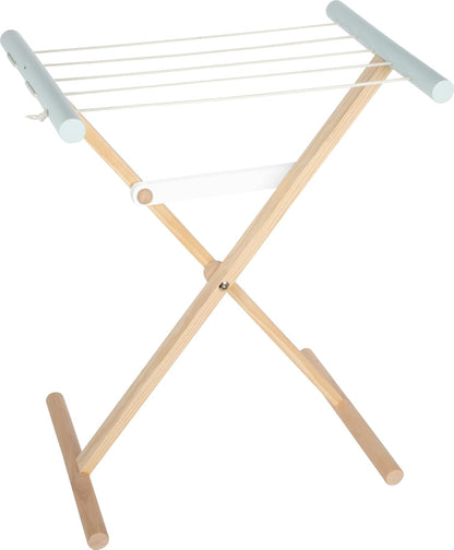 small Foot Wäscheständer – klappbar, aus Holz, für Kinder