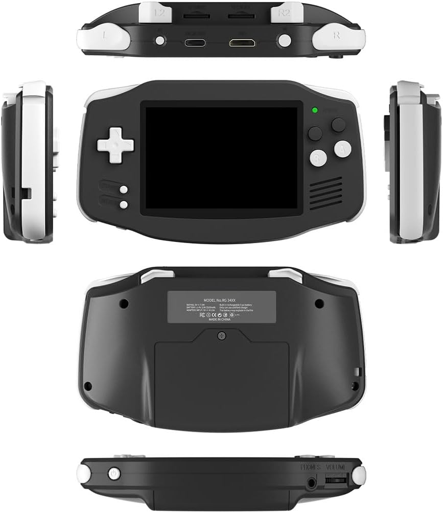 ANBERNIC RG 34XX Handheld Konsole – 5000+ Spiele, Wi-Fi Multiplayer