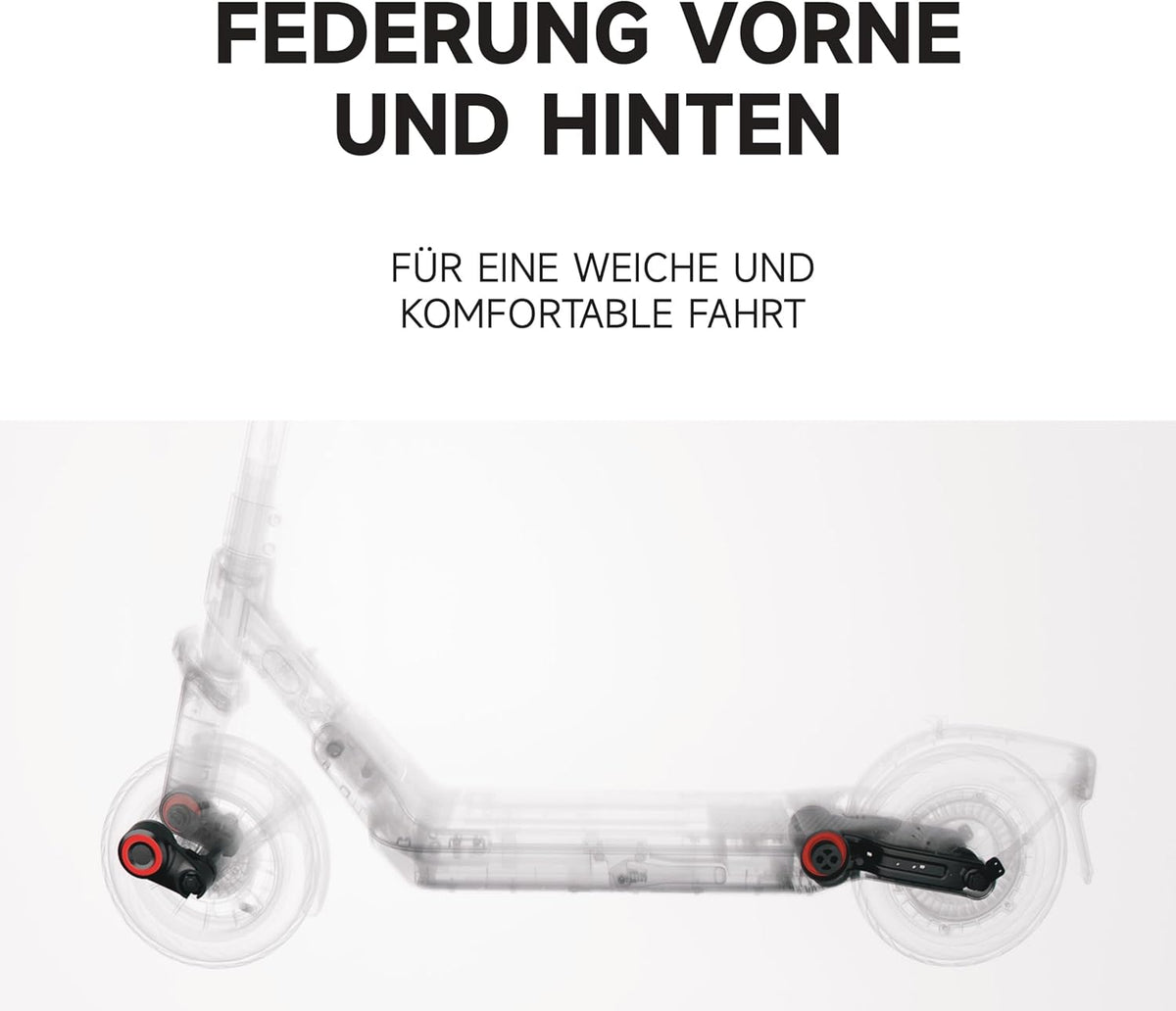 Segway-Ninebot E3 E-Scooter – 45 km Reichweite