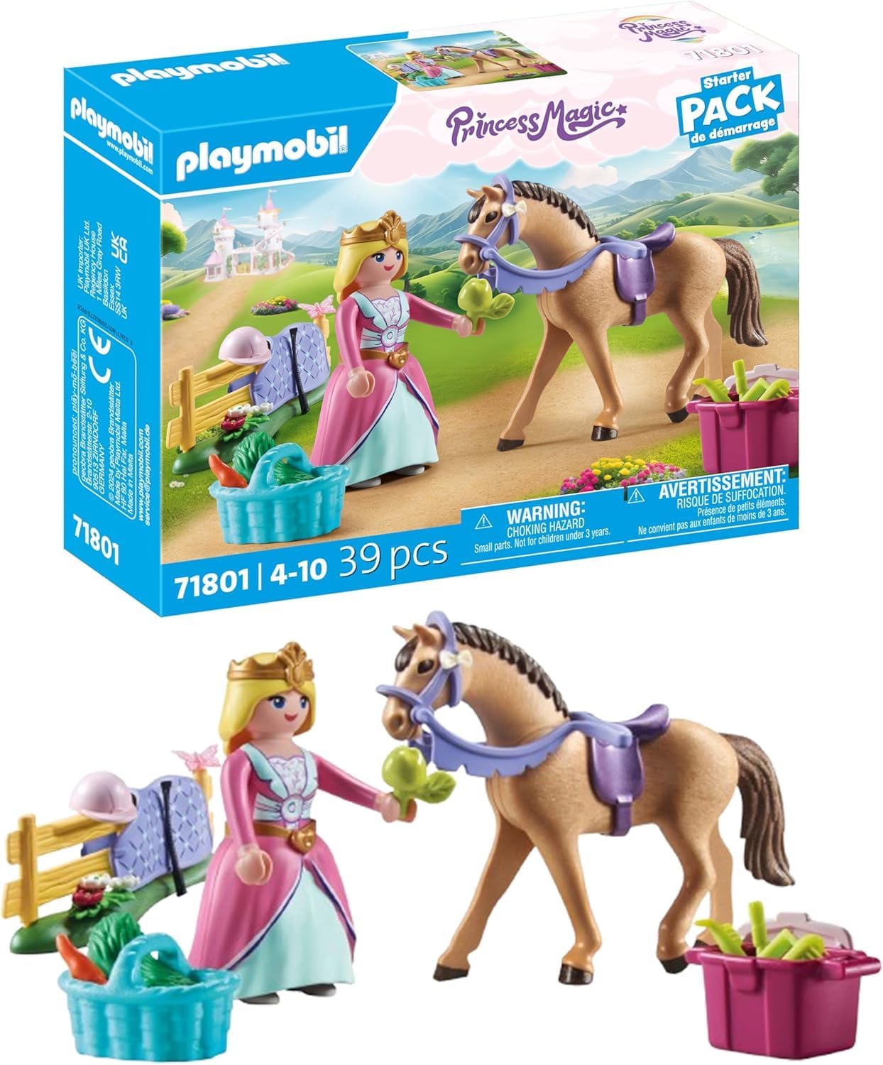 PLAYMOBIL Princess Magic – Spielset mit Prinzessin und Pferd