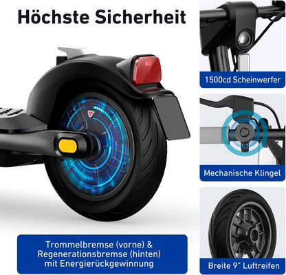NIU KQi1 Pro E-Scooter – Faltbar, 25 km Reichweite
