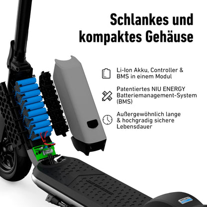 NIU KQi1 Pro E-Scooter – Faltbar, 25 km Reichweite