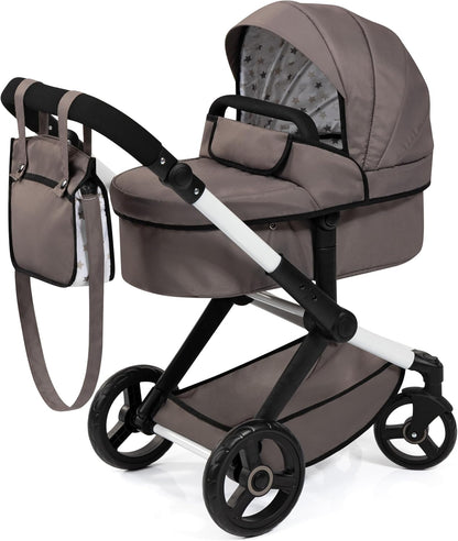 Bayer Design Puppenwagen Xeo – höhenverstellbar & jogger-funktion