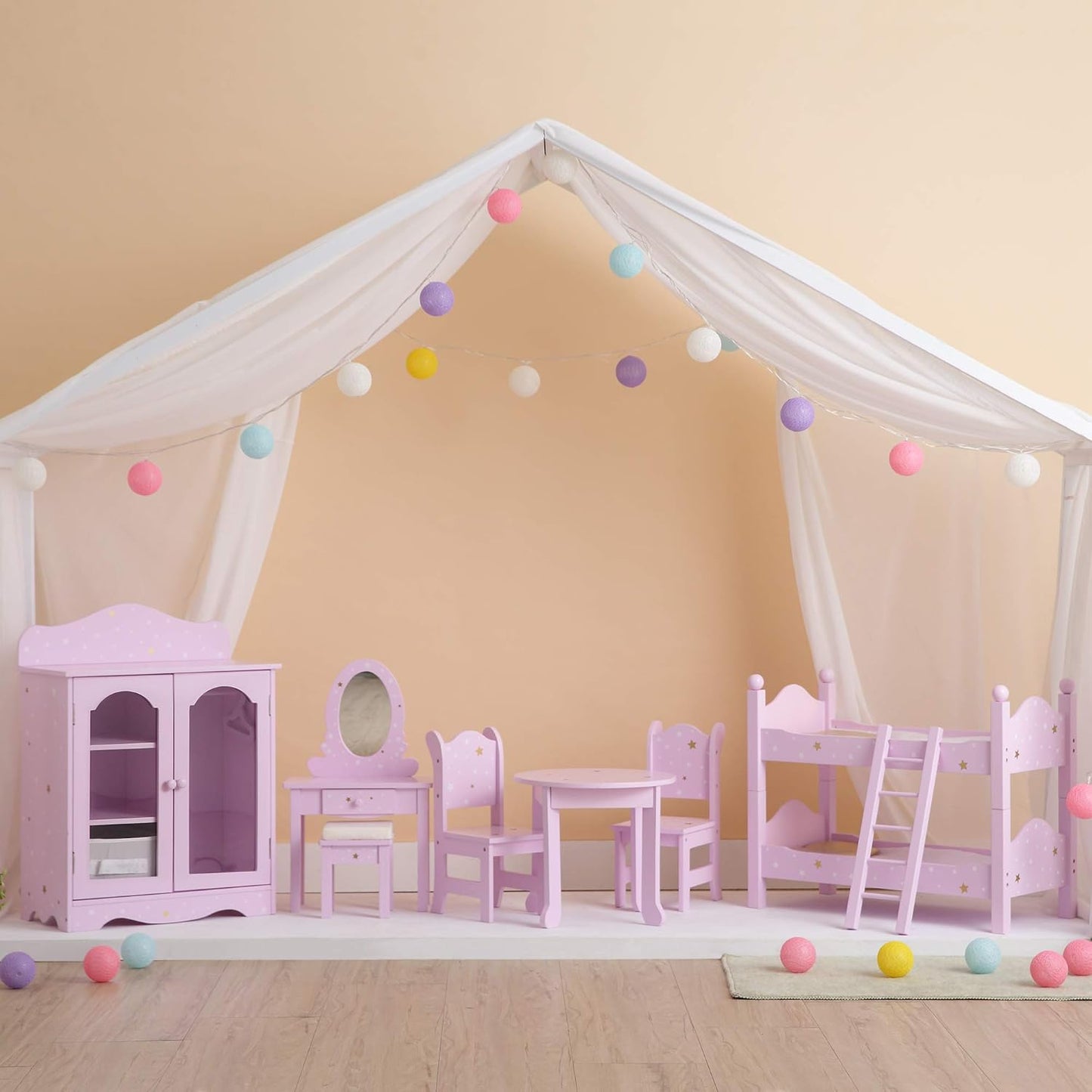 Olivias World Puppenschrank – Ideal für 18-Zoll-Puppen