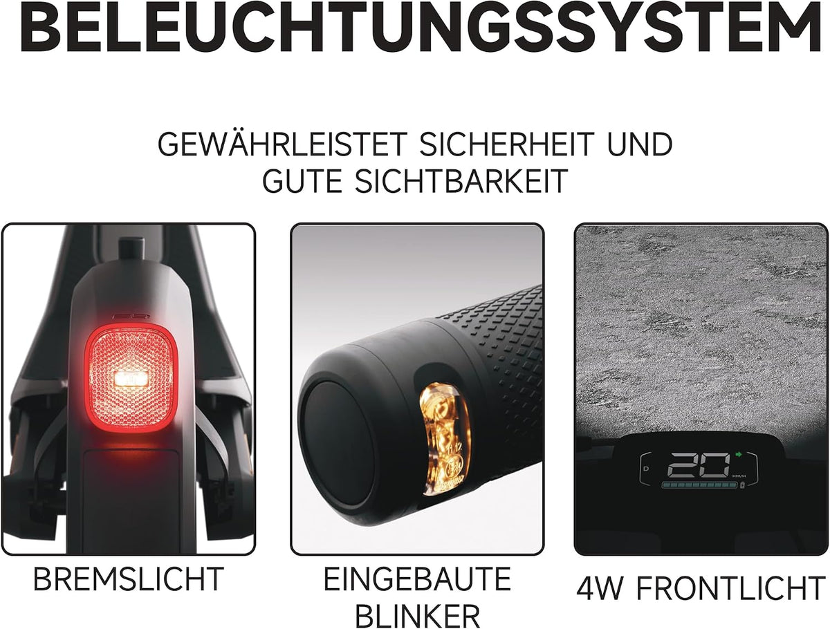 Segway-Ninebot E3 E-Scooter – 45 km Reichweite