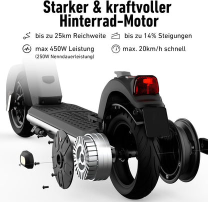 NIU KQi1 Pro E-Scooter – Faltbar, 25 km Reichweite