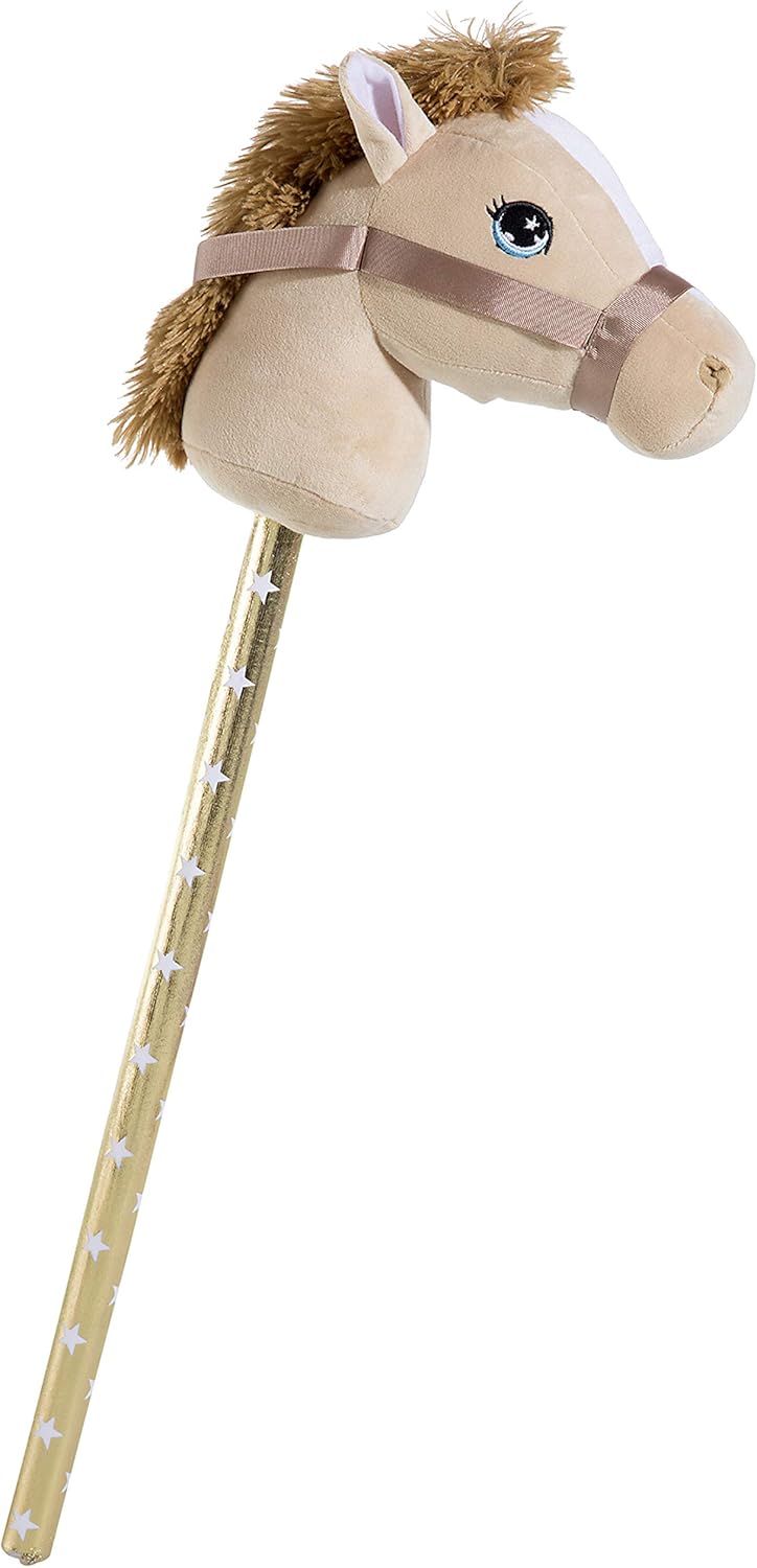 Heunec Steckenpferd – Plüsch, hellbraun für Kinder