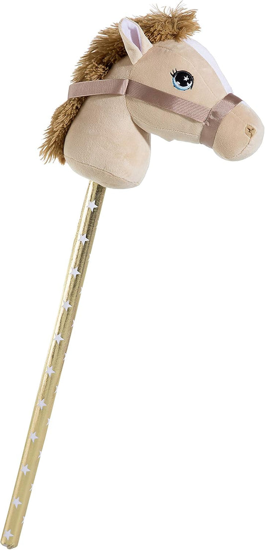 Heunec Steckenpferd – Plüsch, hellbraun für Kinder