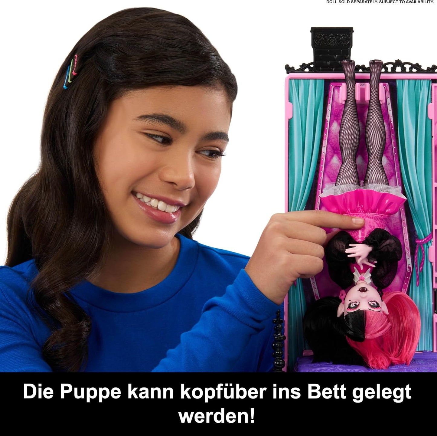 Monster High Hôtel Bouh-Tique – Faltbares Puppenhaus mit Zubehör