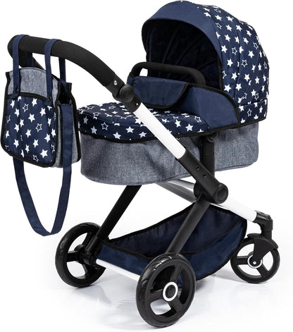 Bayer Design Puppenwagen Xeo – Höheneinstellbar und wandelbar