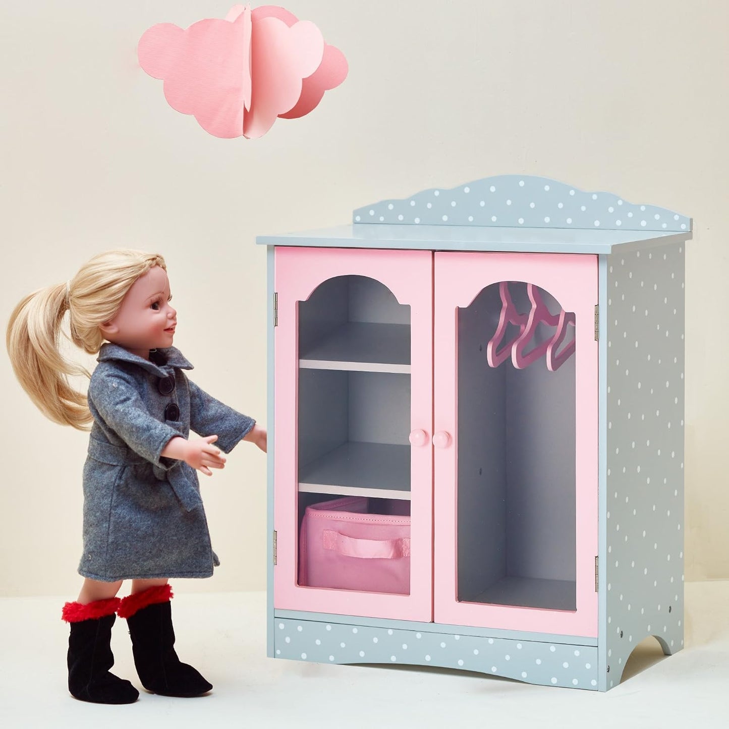 Olivia's World Puppenschrank – für kreative Rollenspiele
