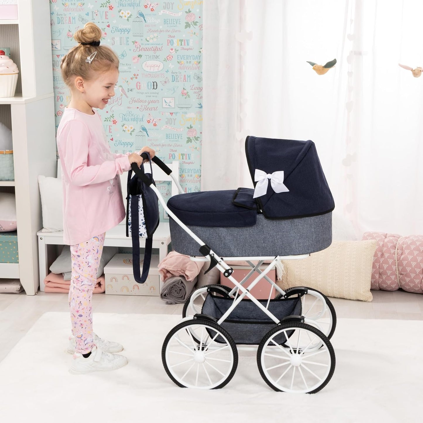 Bayer Design Puppenwagen – Nostalgisches Design für Puppen