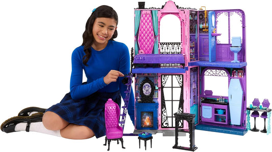 Monster High Hôtel Bouh-Tique – Faltbares Puppenhaus mit Zubehör