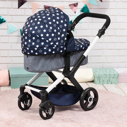 Bayer Design Puppenwagen Xeo – Höheneinstellbar und wandelbar