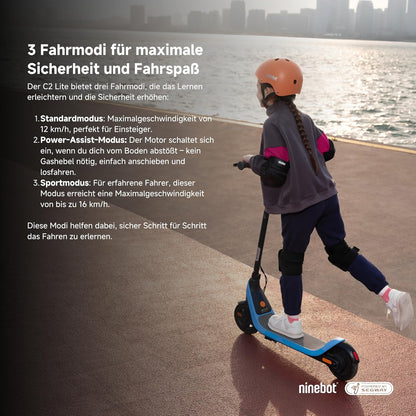 Segway Ninebot C2 Lite E-Scooter – Spaß für Kinder