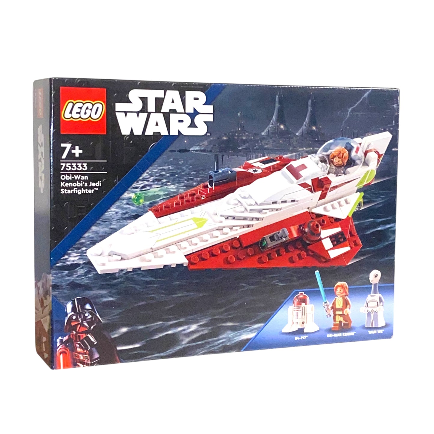 LEGO 75333 Star Wars Obi-Wan Kenobis Jedi Starfighter Set mit Taun We Droid NEU