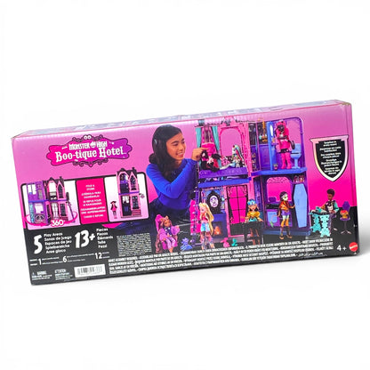 Monster High Hôtel Bouh-Tique – Faltbares Puppenhaus mit Zubehör