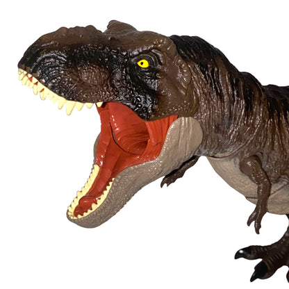 Mattel Jurassic World: Die Chaostheorie Chomp Chomp Allosaurus – Geräusche, 53 cm Geprüft