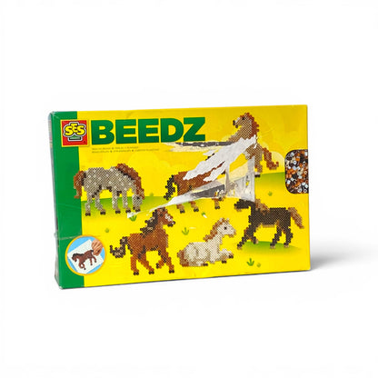 SES Creative Beedz Set – Gestalte Pferde aus Bügelperlen