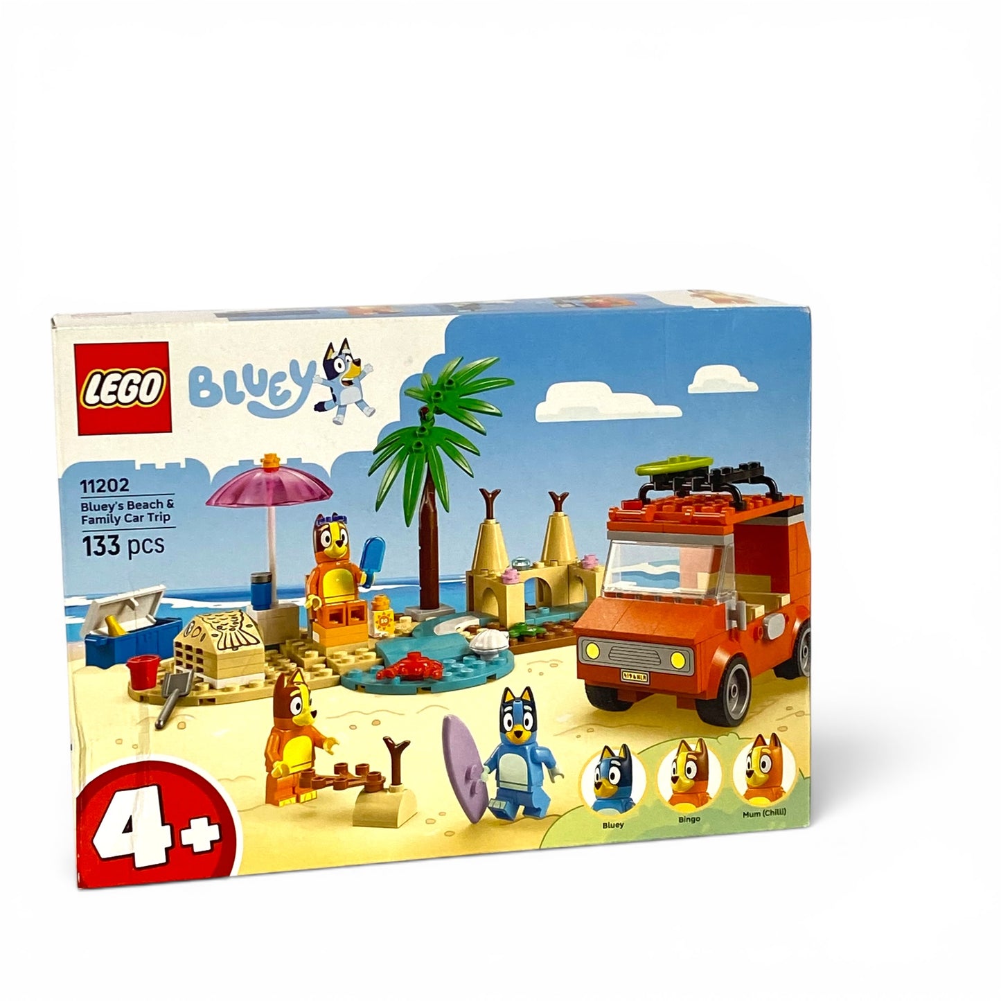 LEGO Bluey Spielset – Strand- und Familienabenteuer