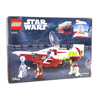 LEGO 75333 Star Wars Obi-Wan Kenobis Jedi Starfighter Set mit Taun We Droid NEU