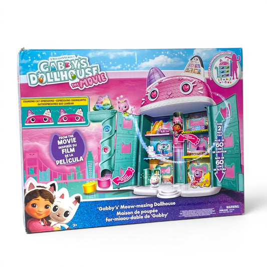 DREAMWORKS GABBY'S DOLLHOUSE – 60 cm Puppenhaus mit Gabby Figur