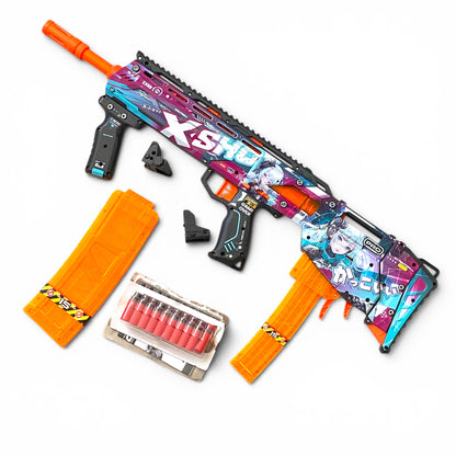 XSHOT Skins Pro Series Longshot – 43 m Reichweite, 40 Darts