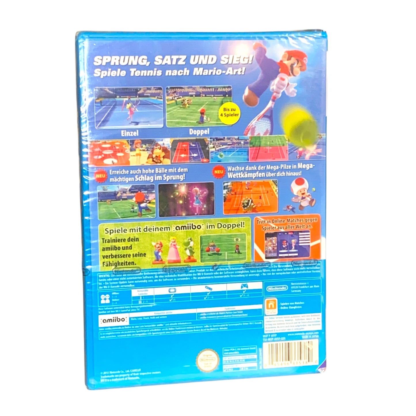 Mario Tennis Ultra Smash – Nintendo Wii U Spiel Sport Klassiker NEU