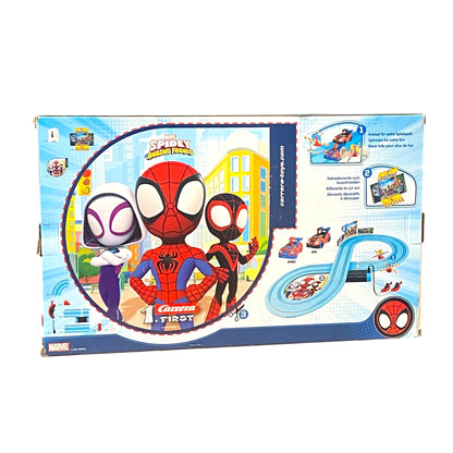 Carrera First I Spidey Web Spinners – Rennbahn für Kinder
