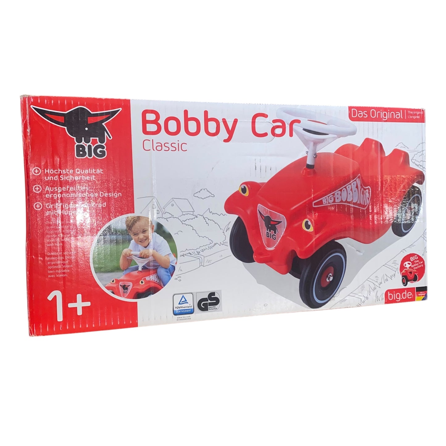 BIG-Bobby-Car Classic – Rutschfahrzeug für Kinder