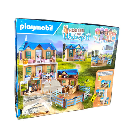 PLAYMOBIL Horses of Waterfall 71351 – Pferdeparadies für Kinder