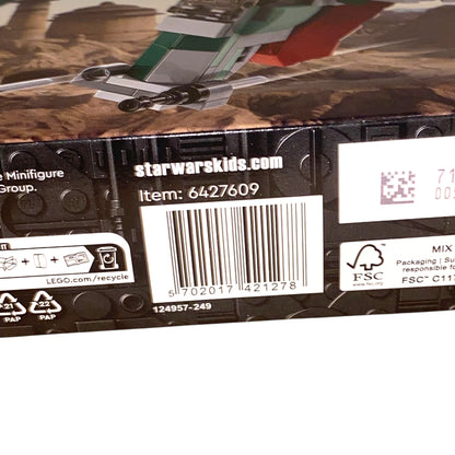 LEGO 75344 Star Wars – Boba Fetts Starship Microfighter Mandalorian Set NEU