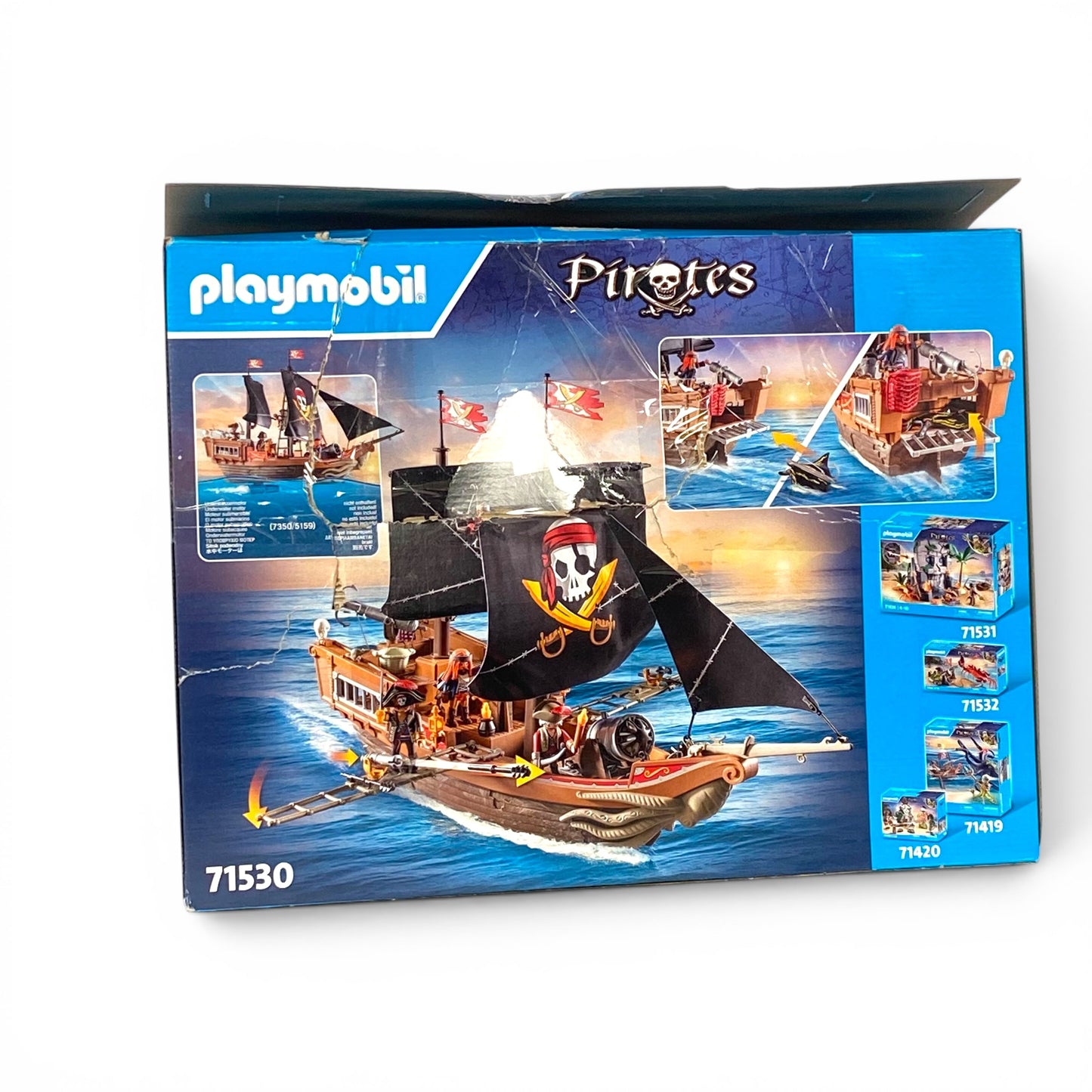 PLAYMOBIL Pirates 71530 Piratenschiff – Abenteuer auf hoher See