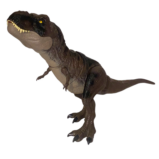 Mattel Jurassic World: Die Chaostheorie Chomp Chomp Allosaurus – Geräusche, 53 cm Geprüft