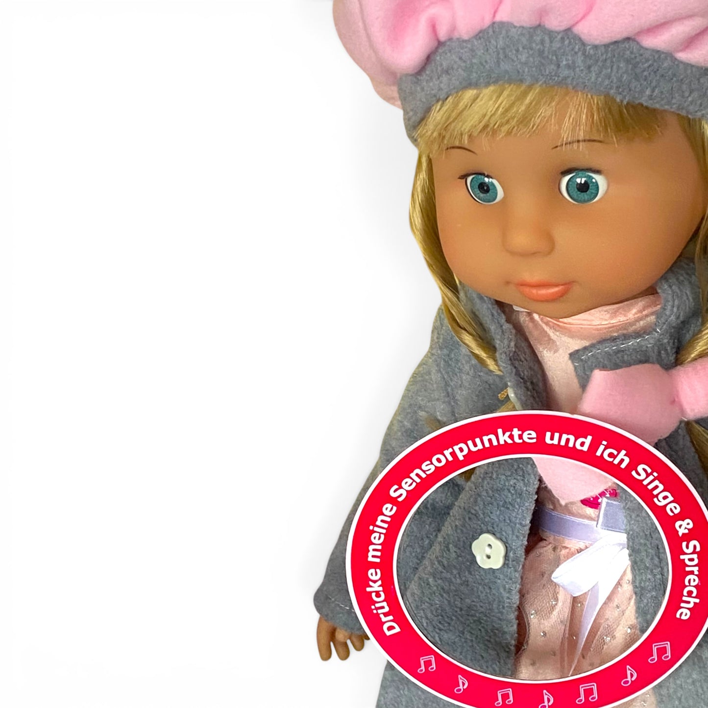 Bayer Design Funktionspuppe Charlene – Sprechen & Singen