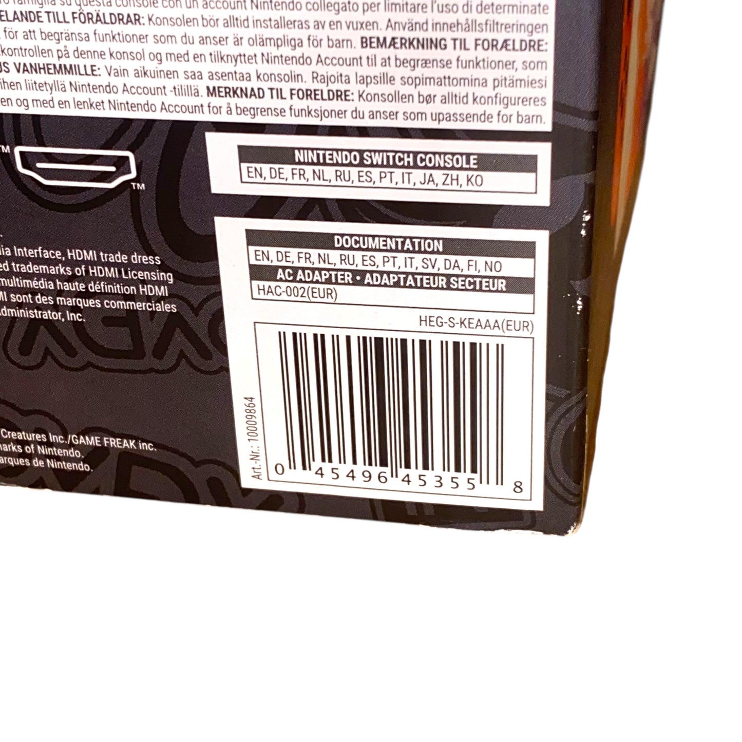 Nintendo Switch OLED – Pokémon Karmesin & Purpur Edition Konsole Limited NEU