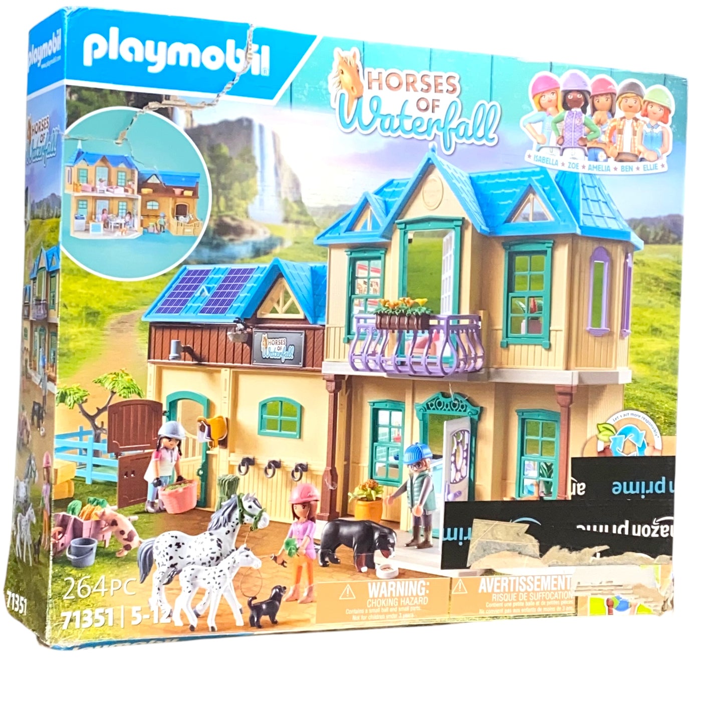 PLAYMOBIL Horses of Waterfall 71351 – Pferdeparadies für Kinder