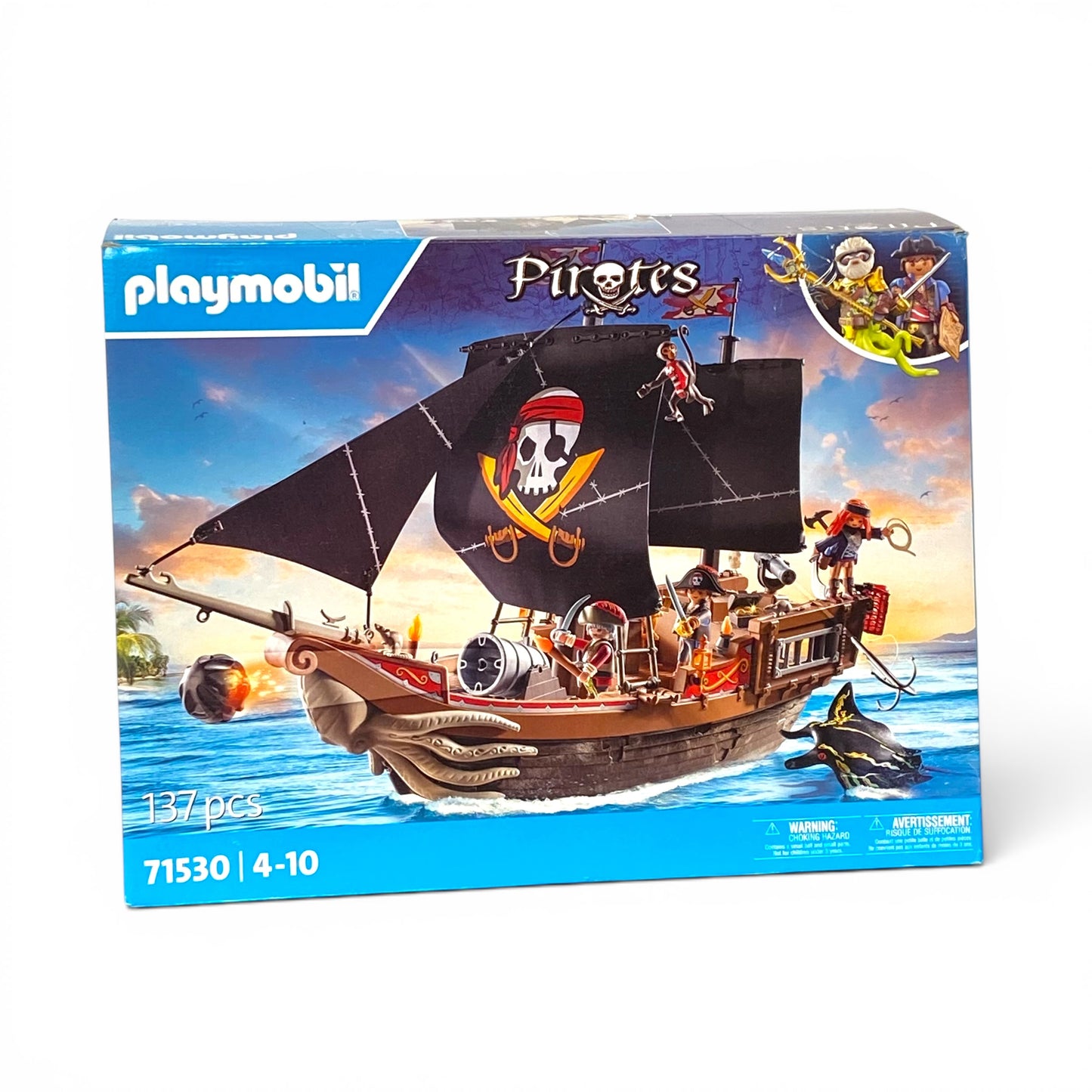 PLAYMOBIL Pirates 71530 Piratenschiff – Abenteuer auf hoher See