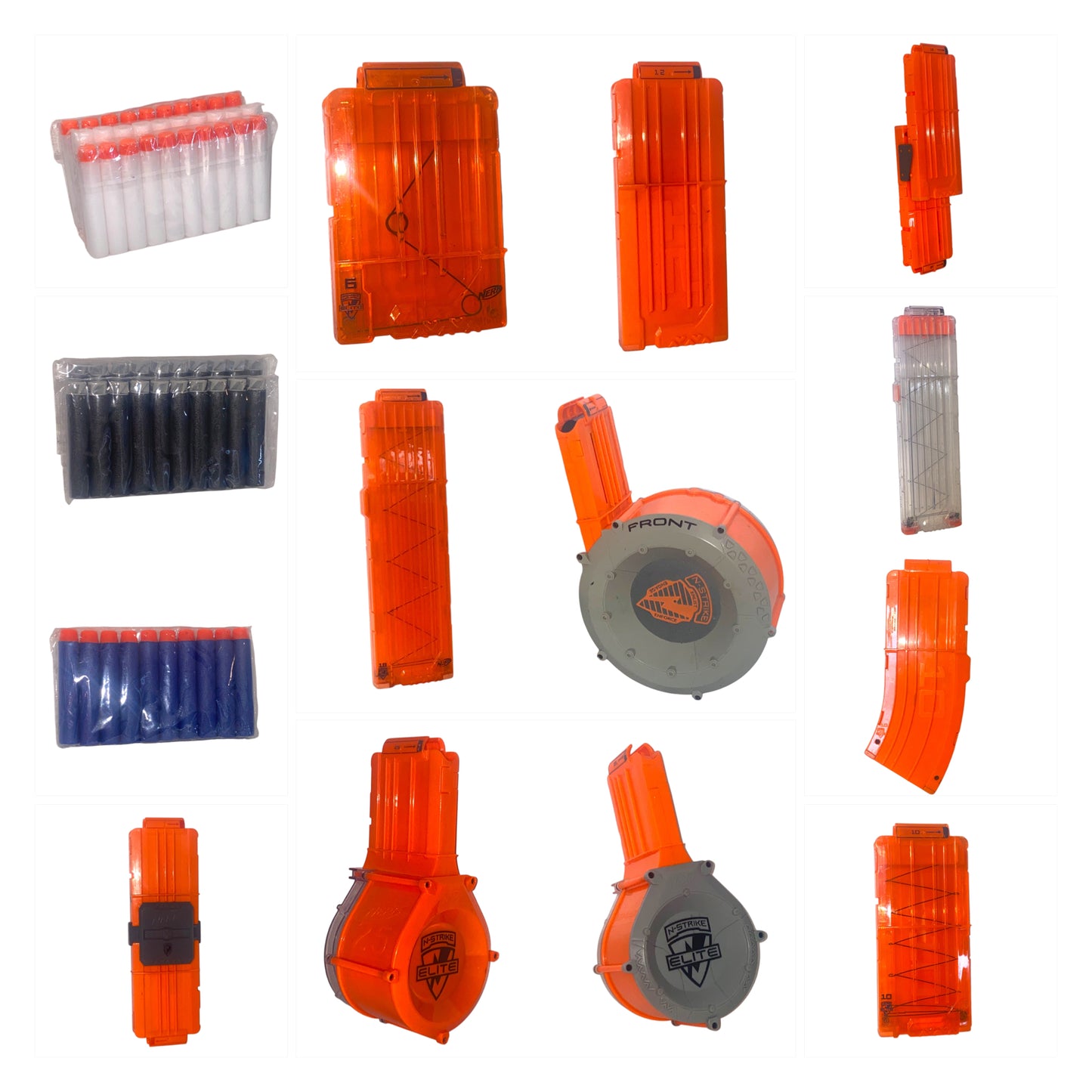 Nerf Gun Magazin Ersatzteile Zubehör Darts 35er 25er 12er 10er 6er Pistole TOP
