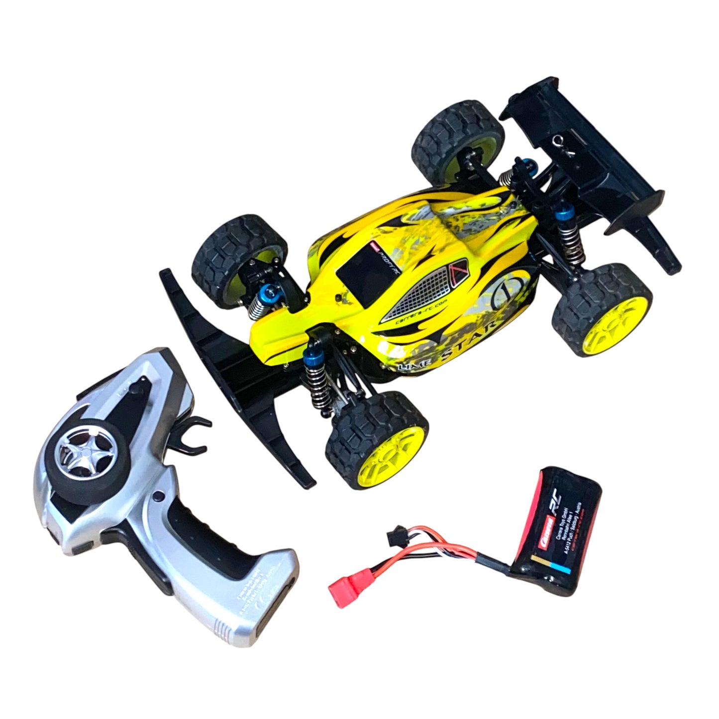Carrera Profi RC Lime Star PX Buggy – 50 km/h Geschwindigkeit