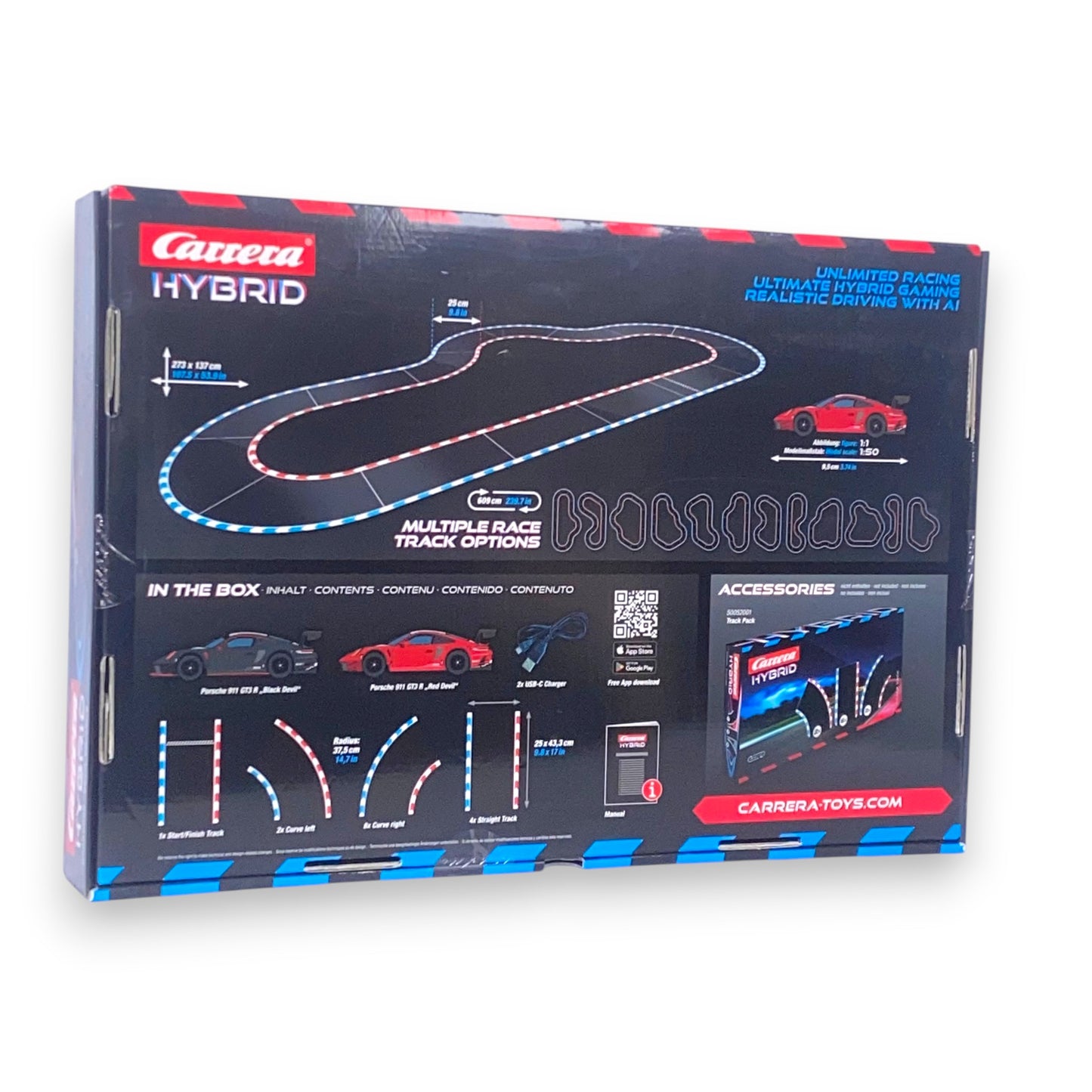 Carrera HYBRID Devil Drivers – Porsche 911 GT3 R, 1:50