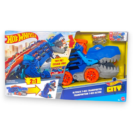 Hot Wheels City Transporter – T-Rex Actionspielzeug