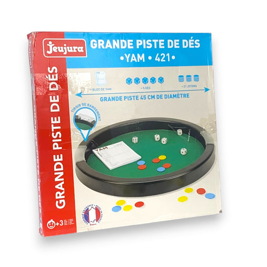 JEUJURA CEJ Große Würfelbahn – Ideal für strategischen Spielspaß