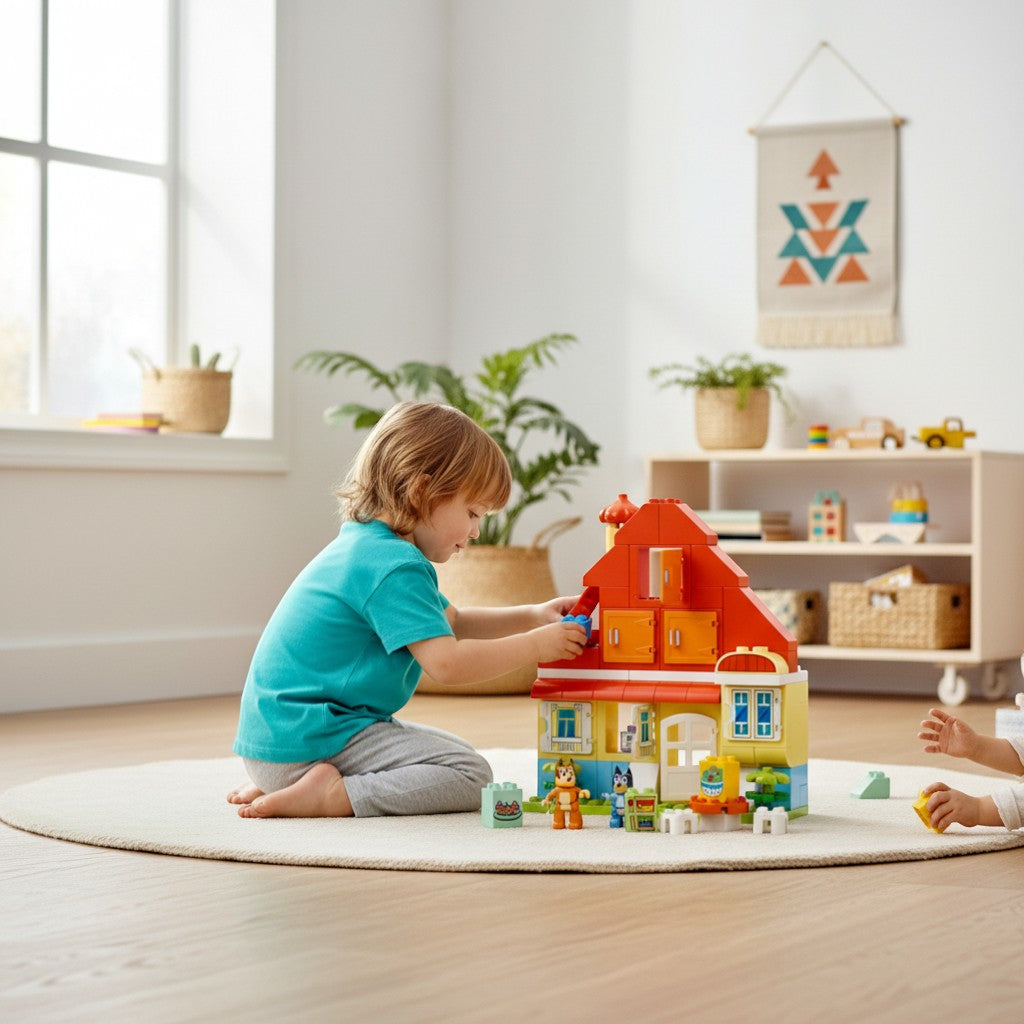 LEGO DUPLO Bluey Familienhaus – Kreatives Lernspielzeug für Kinder