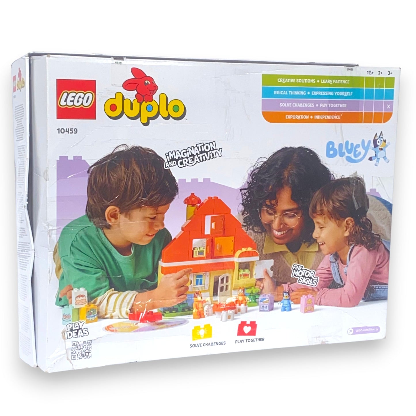 LEGO DUPLO Bluey Familienhaus – Kreatives Lernspielzeug für Kinder