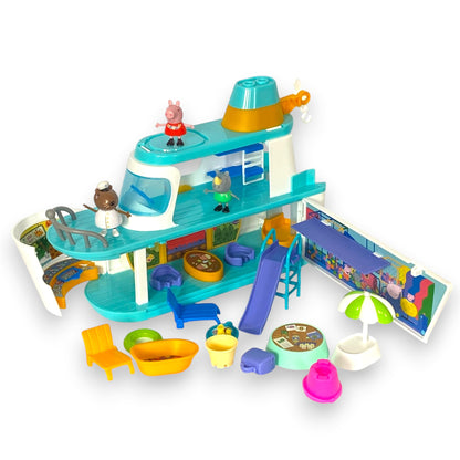Peppa Pig Kreuzfahrtschiff – Entdecke 3 Etagen voller Spaß!